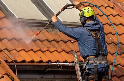 Démoussage et hydrofuge de toiture à Segrois